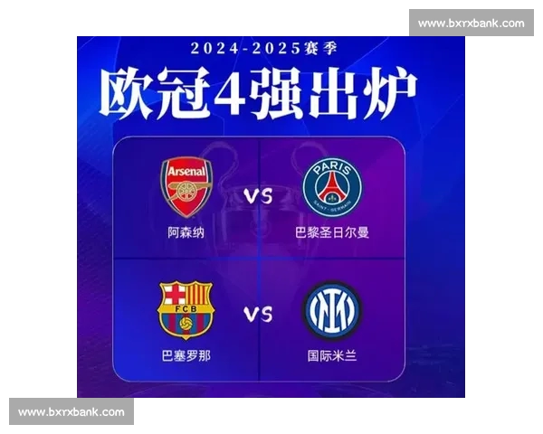 欧冠四强出炉！豪门激战再起，决赛席位争夺进入白热化阶段